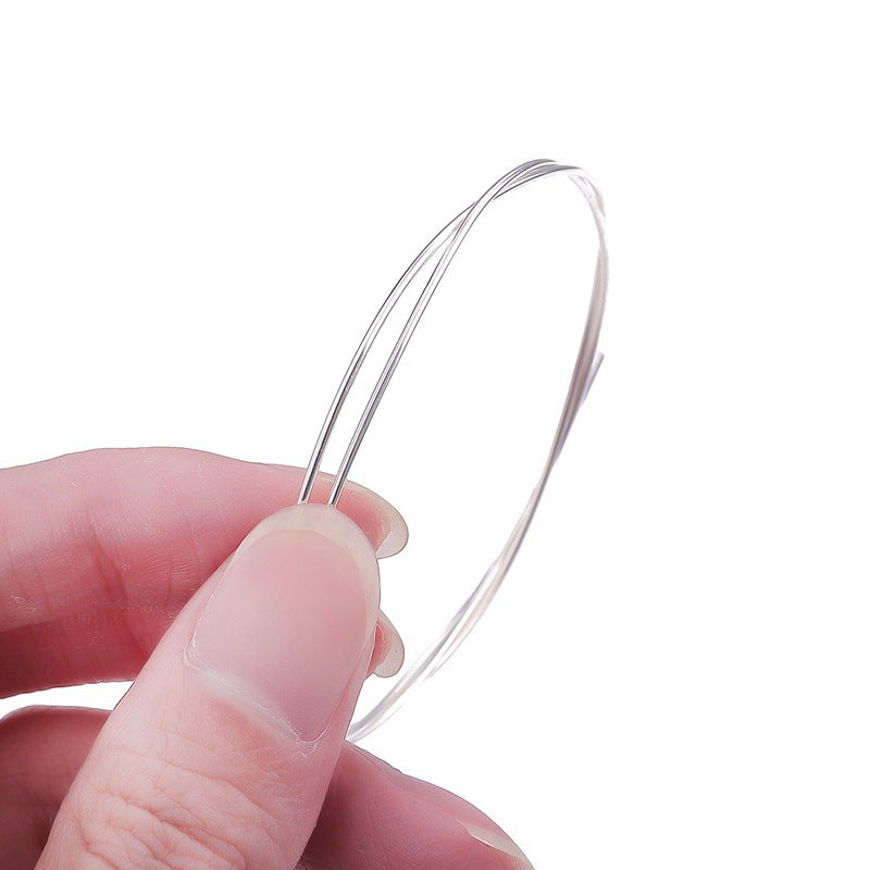 925 Sterling Silver Beading Wire - Versatile DIY Craft Wire for Bracelet Necklace Jewelry Supplies