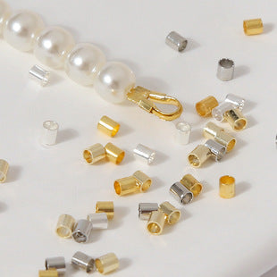 18K Gold Plated Zircon Pearl Clasps