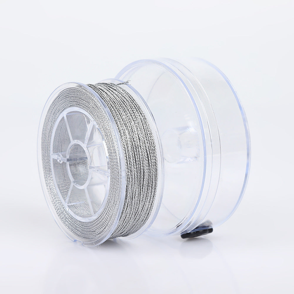 High Elasticity Polyester Gold Silver Beading Cord - Wear-Resistant Durable String for DIY Jewelry Bracelets Necklaces