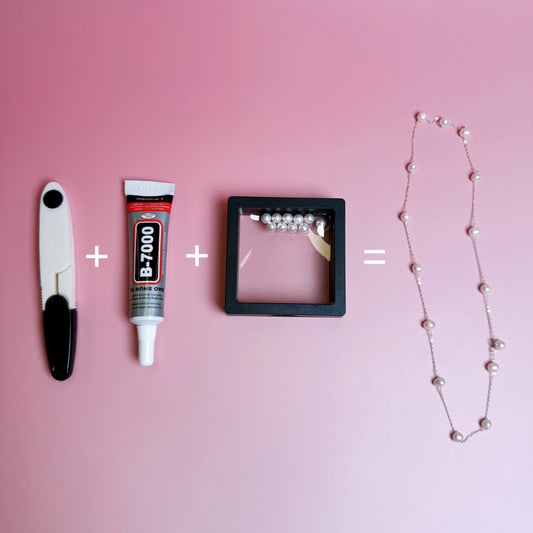 DIY Pearl handicraft Tools and materials kit