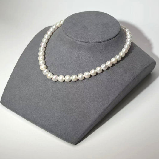 8mm Natural pearl necklace