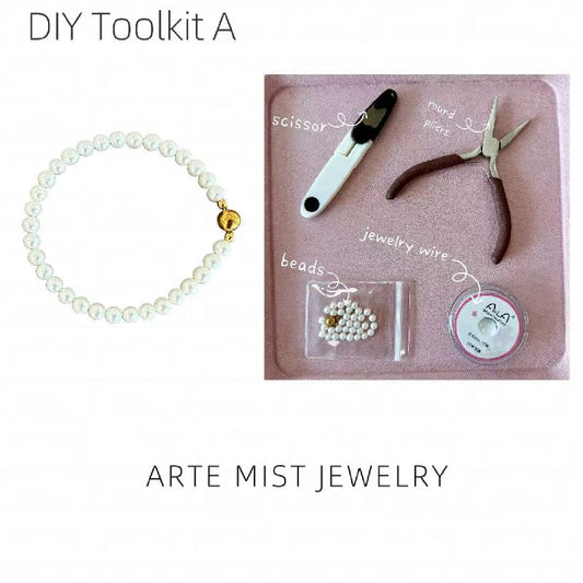 Arte Mist Jewelry DIY natural pearl bracelet material kit
