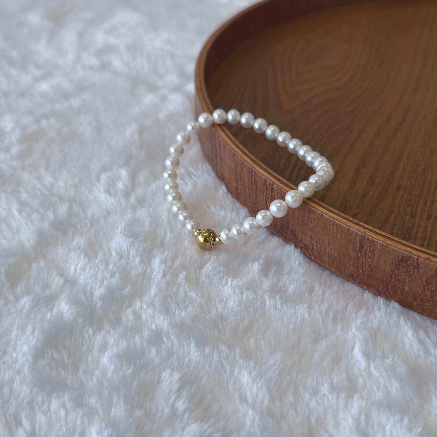 Arte Mist Jewelry Natural Freshwater Pearl Handmade Bracelet