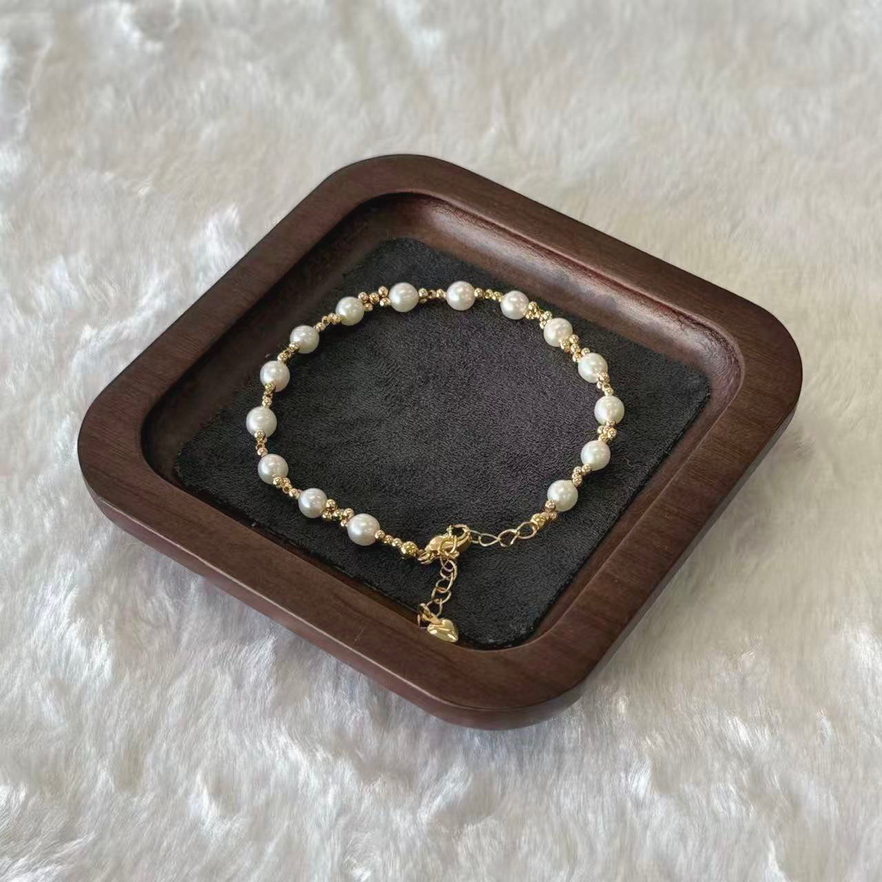 Arte Mist Jewelry DIY Toolkit B Pearl Gold Bracelet