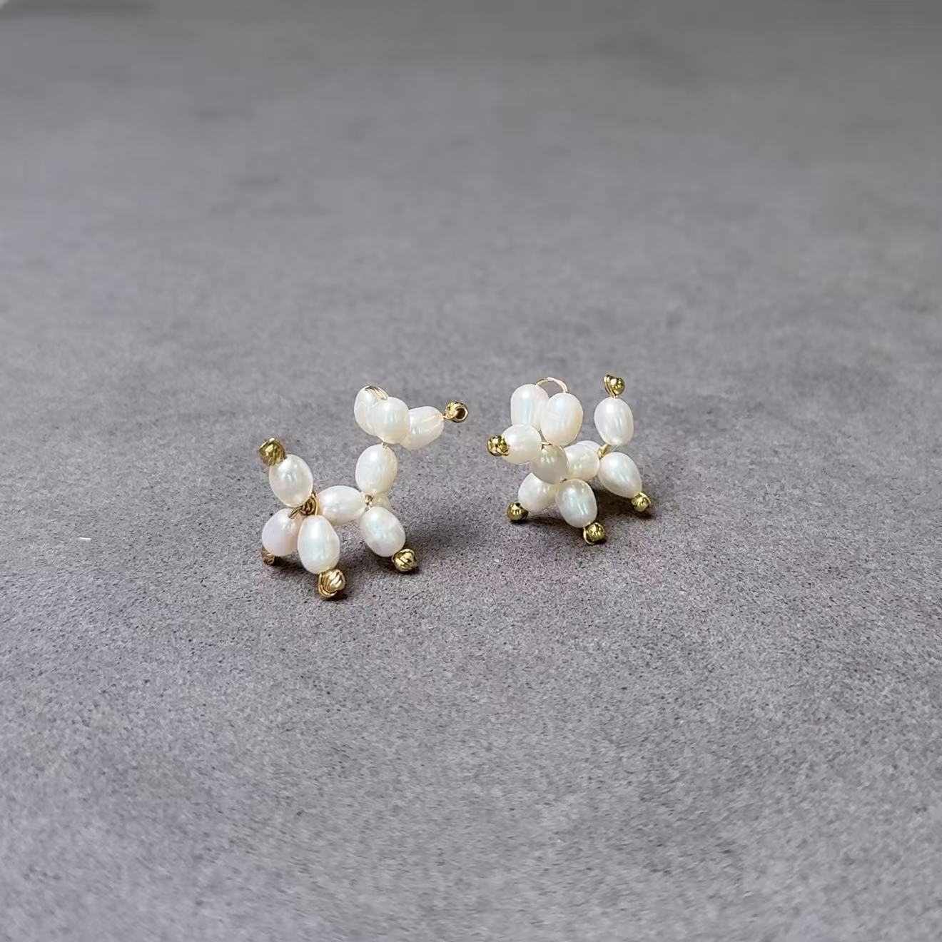 Arte Mist Jewelry Toolkit C Handmade pearl puppy pendant