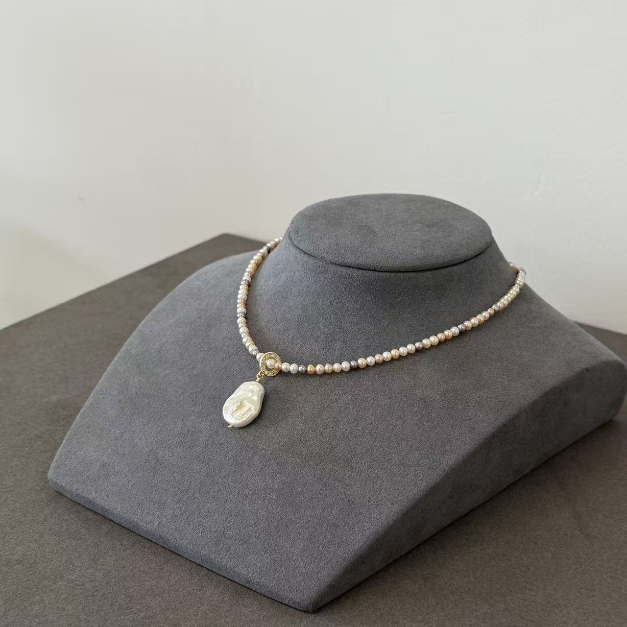 Arte Mist Jewelry Candy pearl Baroque necklace