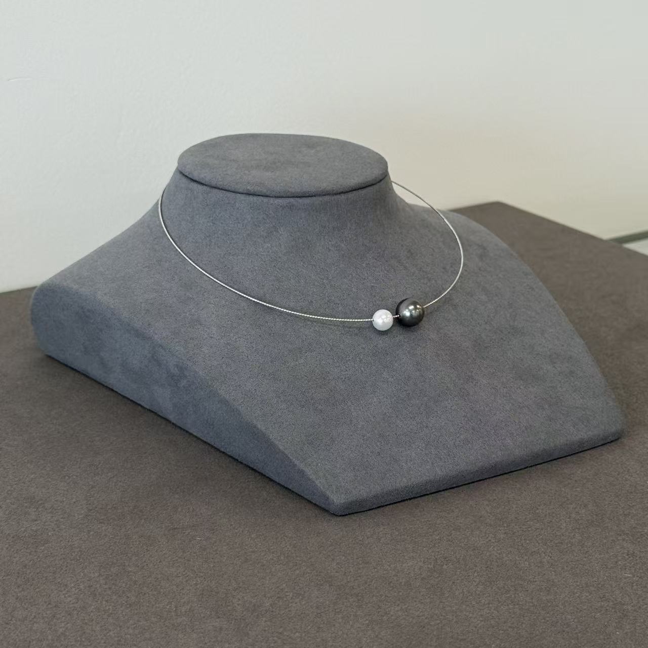 Arte Mist Jewelry Tahiti Black Pearl ak pearl necklace