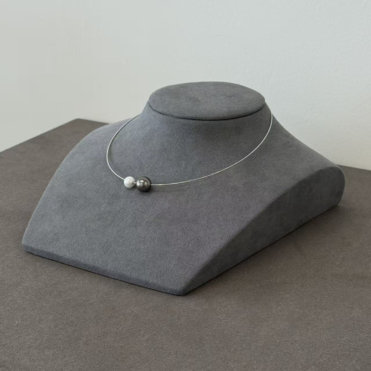 Arte Mist Jewelry Tahiti Black Pearl ak pearl necklace