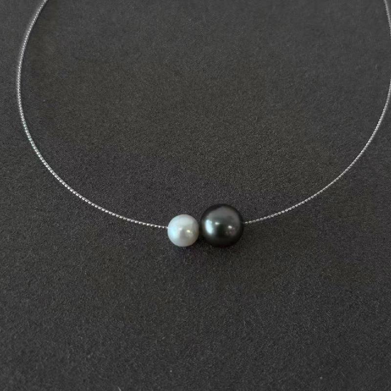 Arte Mist Jewelry Tahiti Black Pearl ak pearl necklace