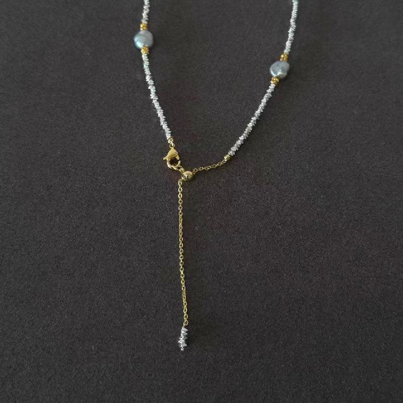 Arte Mist Jewelry Baroque pearl necklace