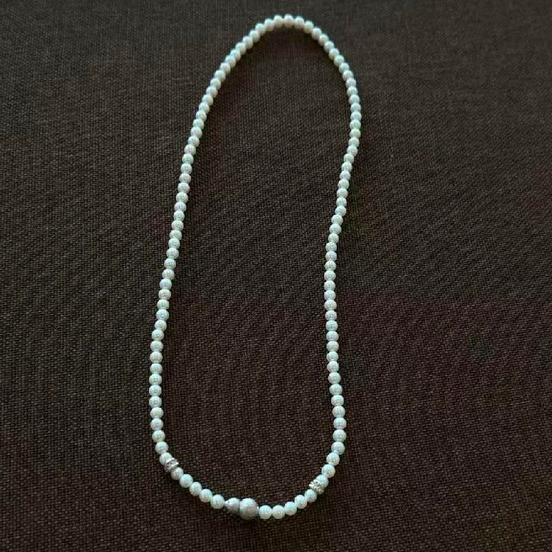 4-5mm freshwater pearl gourd buckle set