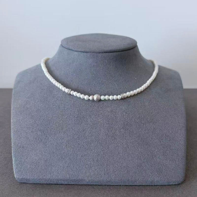 4-5mm freshwater pearl gourd buckle set