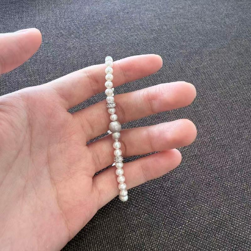 4-5mm freshwater pearl gourd buckle set