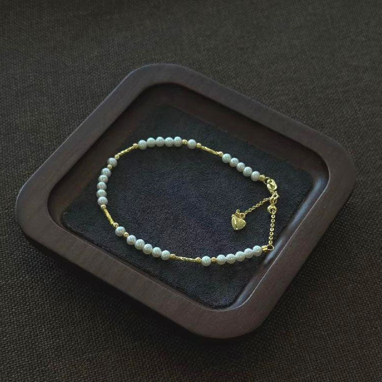 3-4mm natural freshwater baby pearl bracelet