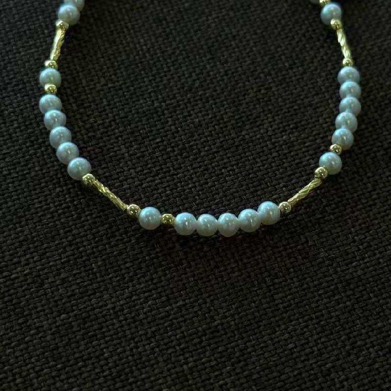3-4mm natural freshwater baby pearl bracelet