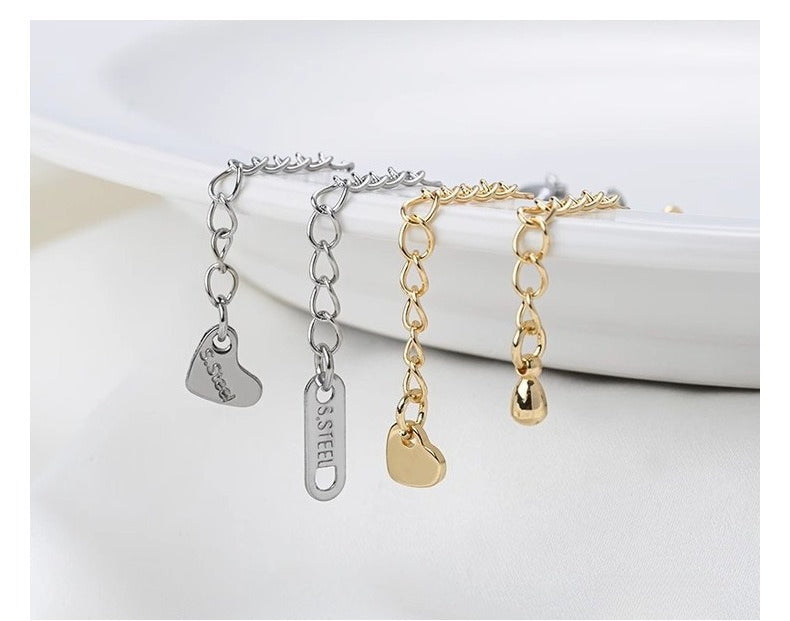 Titanium Steel Stainless Steel Extender Chains