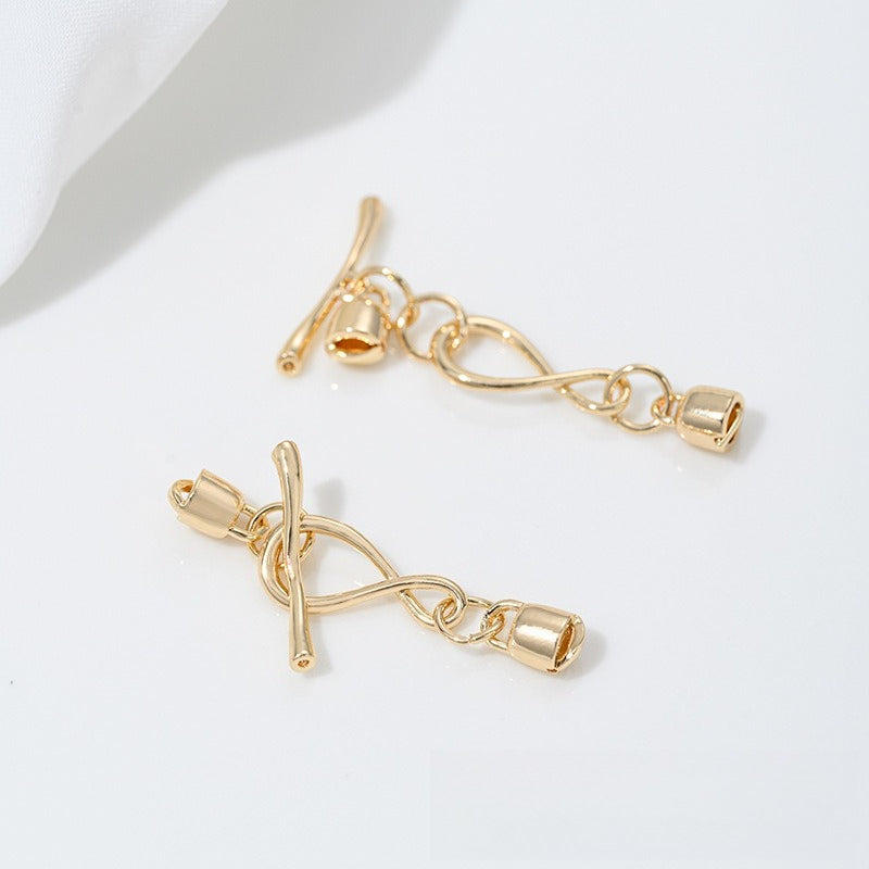 14K Gold Filled Infinity OT Toggle Clasps