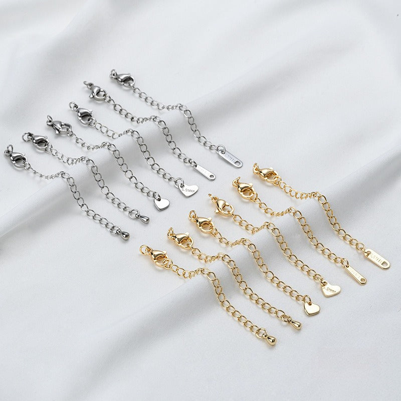 Titanium Steel Stainless Steel Extender Chains