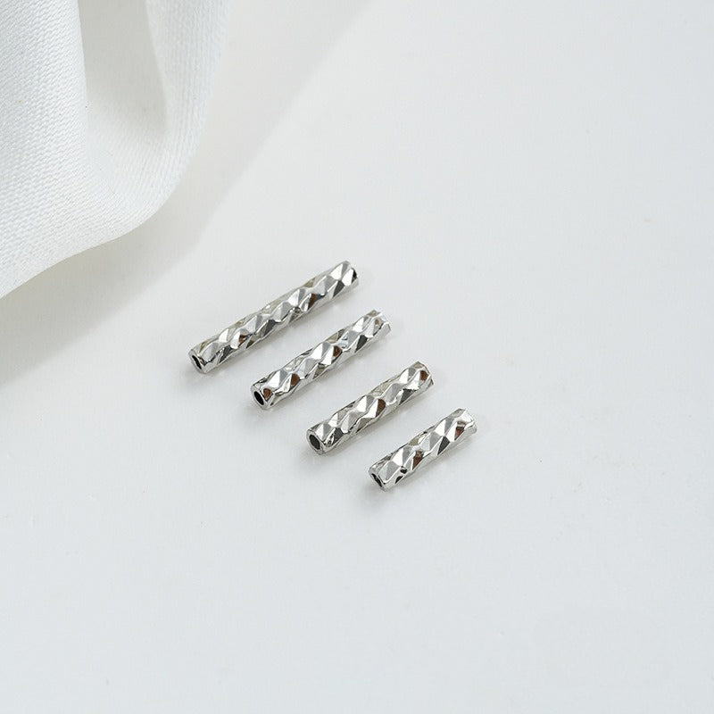 14K Gold Plated Tarnish-Resistant Filigree Tube Beads