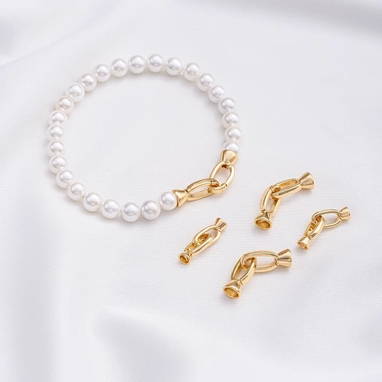 14K Gold Filled Universal Pearl Clasps