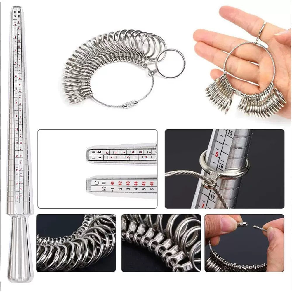 Ring measurement tool set
