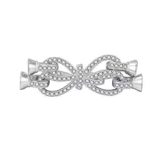 Butterfly double-layer buckle