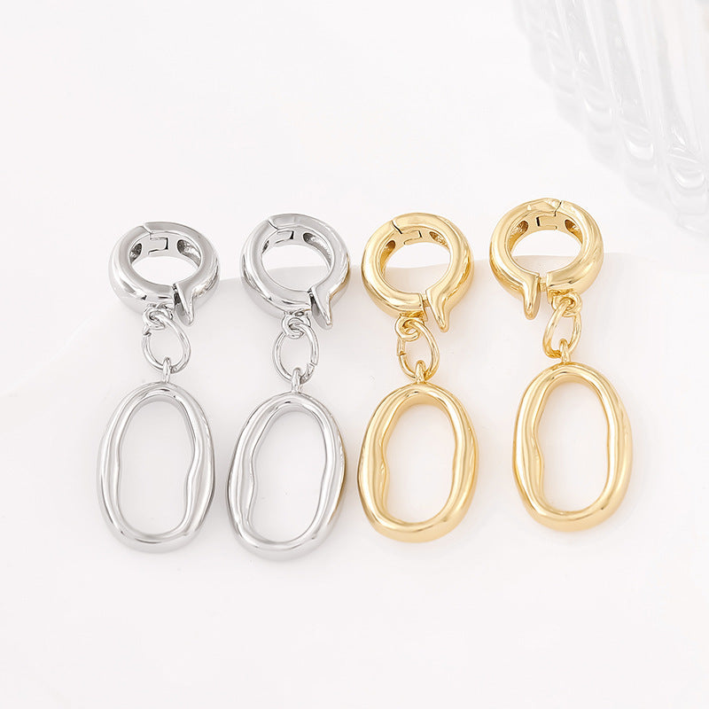 18K Real Gold Plated Universal Necklace Clasps