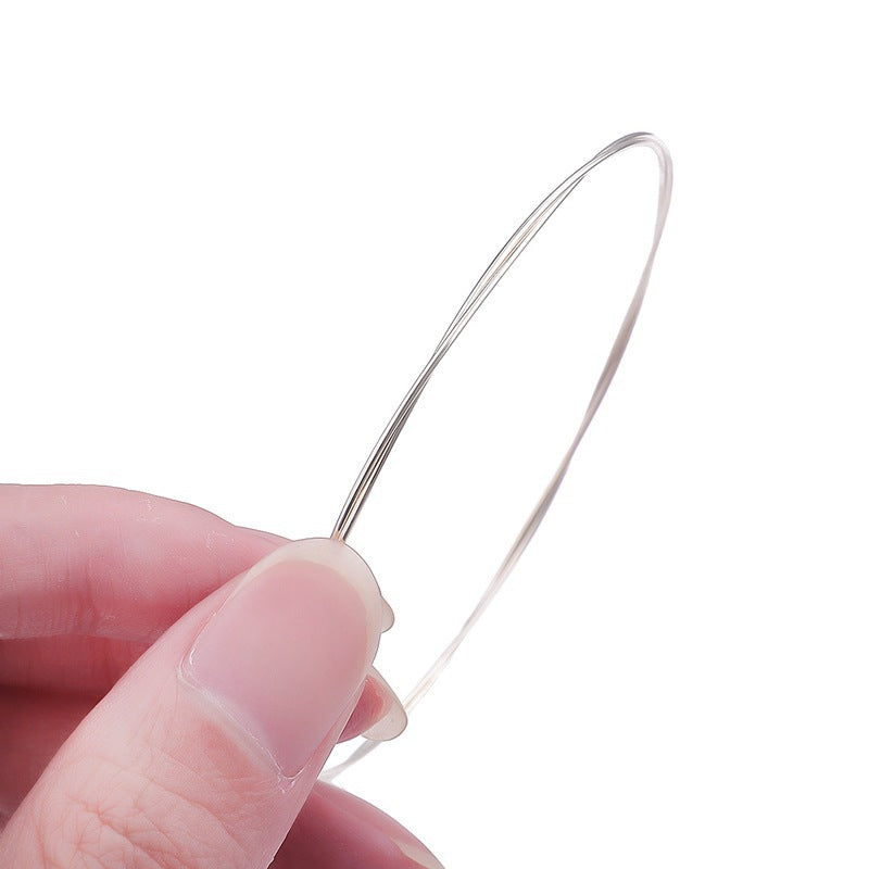 925 Sterling Silver Beading Wire - Versatile DIY Craft Wire for Bracelet Necklace Jewelry Supplies