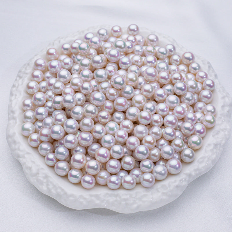 5A Grade Edison Freshwater Loose Pearls 9 - 14mm, Round Slightly Imperfect Beads for DIY Bracelet Necklace