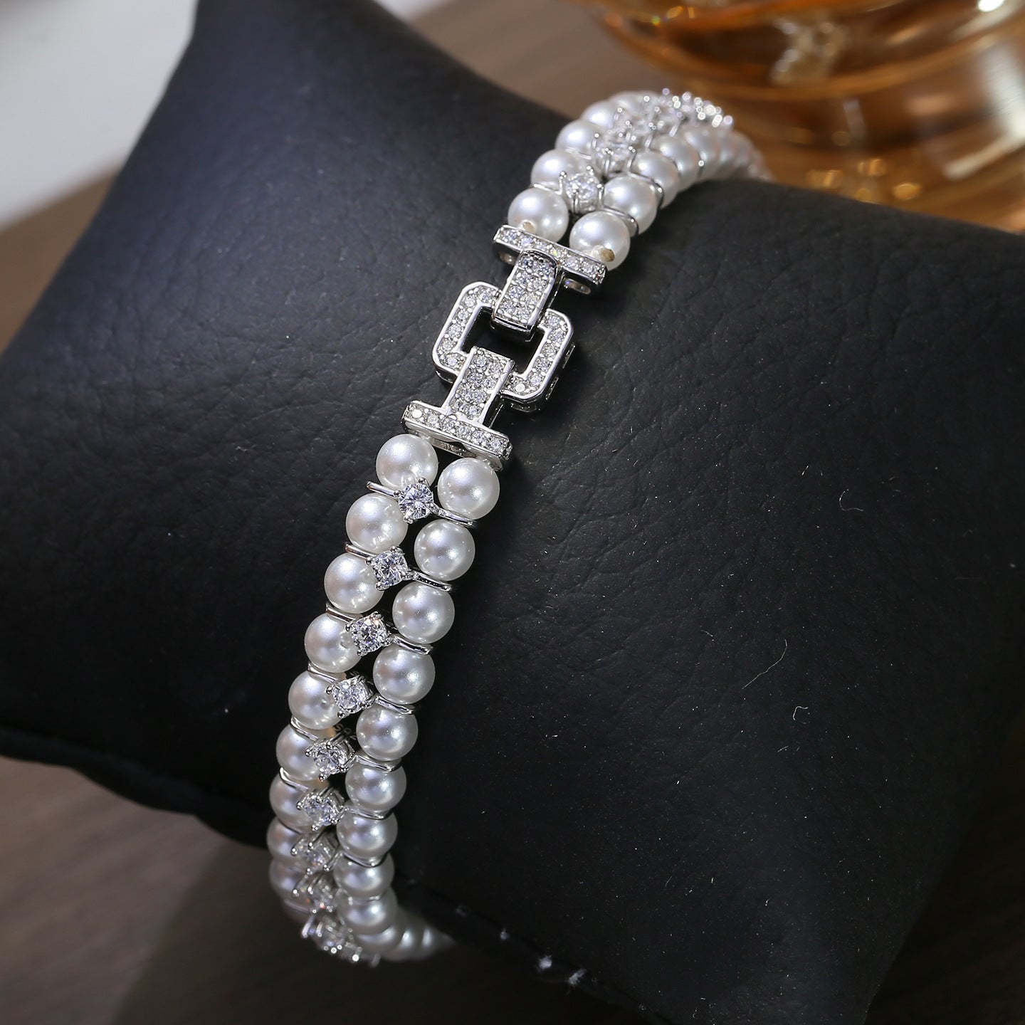 S925 Sterling Silver Double-Row Jewelry Clasps & 3-4mm Spacers - DIY Pearl Beading Findings