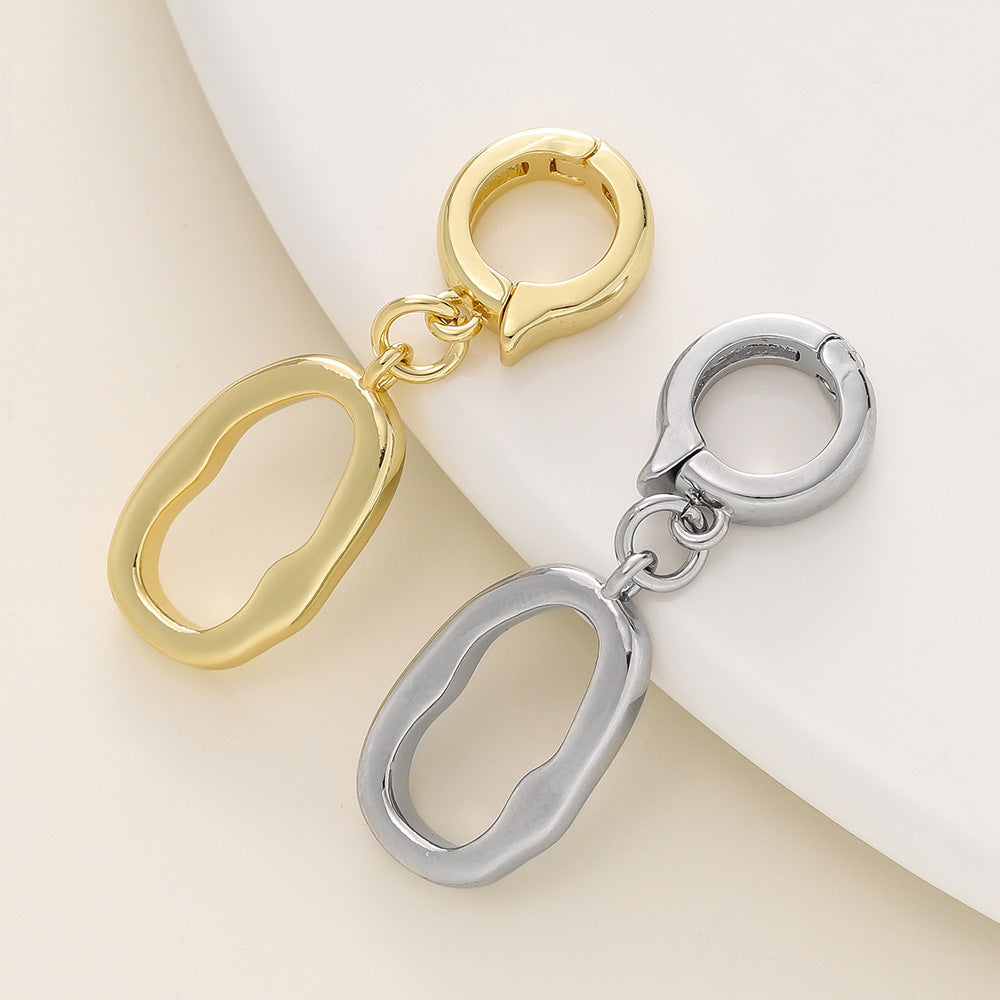 18K Real Gold Plated Universal Necklace Clasps
