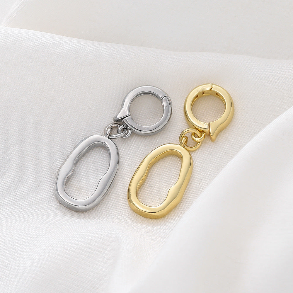 18K Real Gold Plated Universal Necklace Clasps
