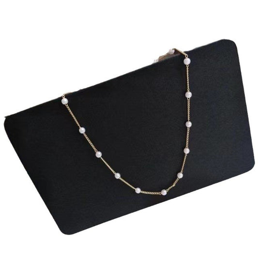 4mm Pearl Choker - Ins Minimalist Style Ready Stock