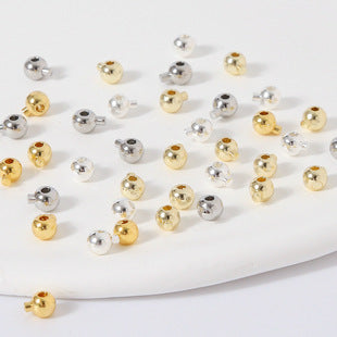 18K Gold Plated Zircon Pearl Clasps