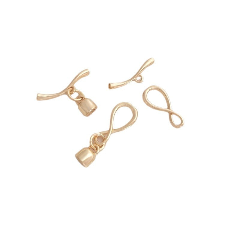 14K Gold Filled Infinity OT Toggle Clasps