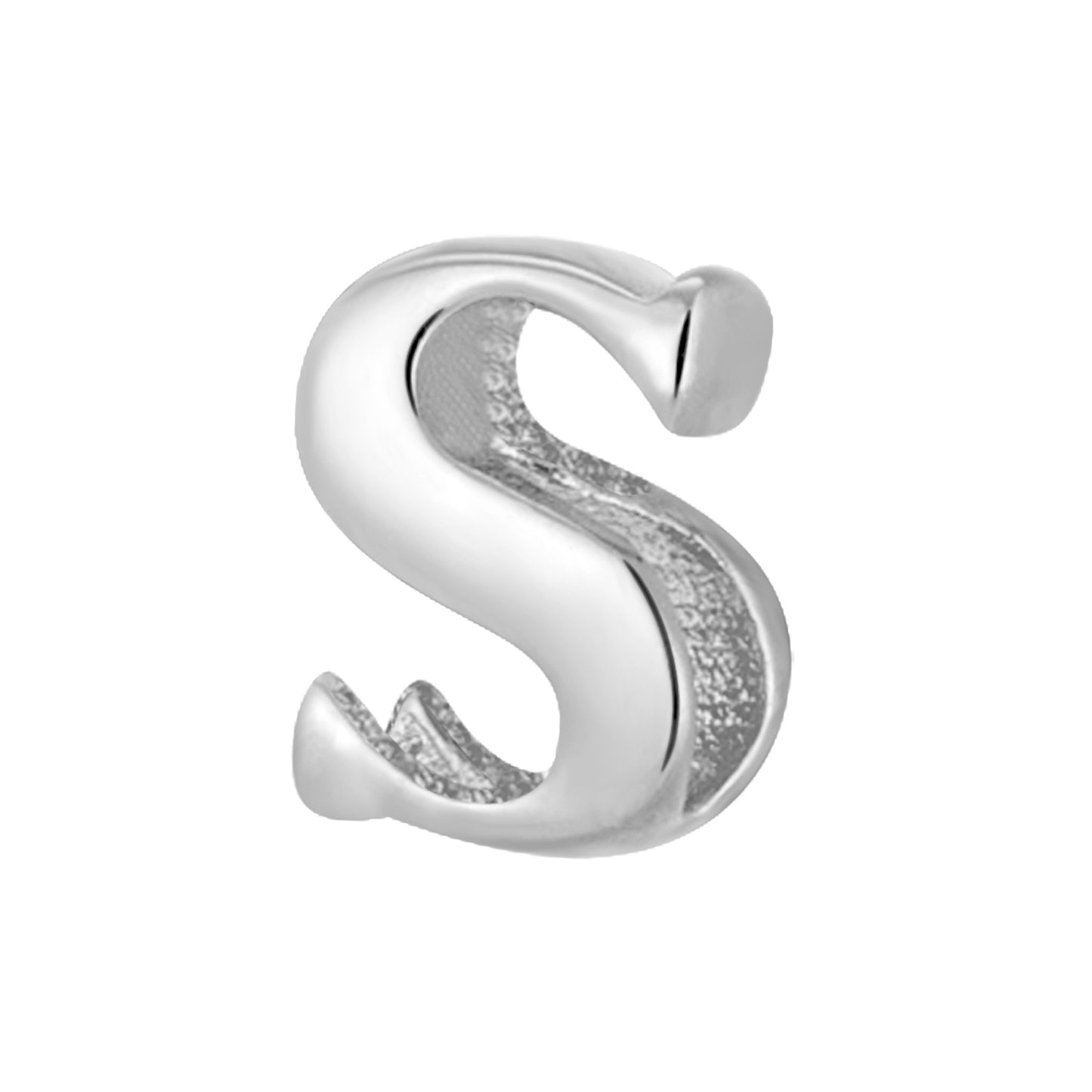 S925 Sterling Silver Hollow 26-Letter Pendants | DIY Personalized Name Chokers - Trendy European & American Jewelry