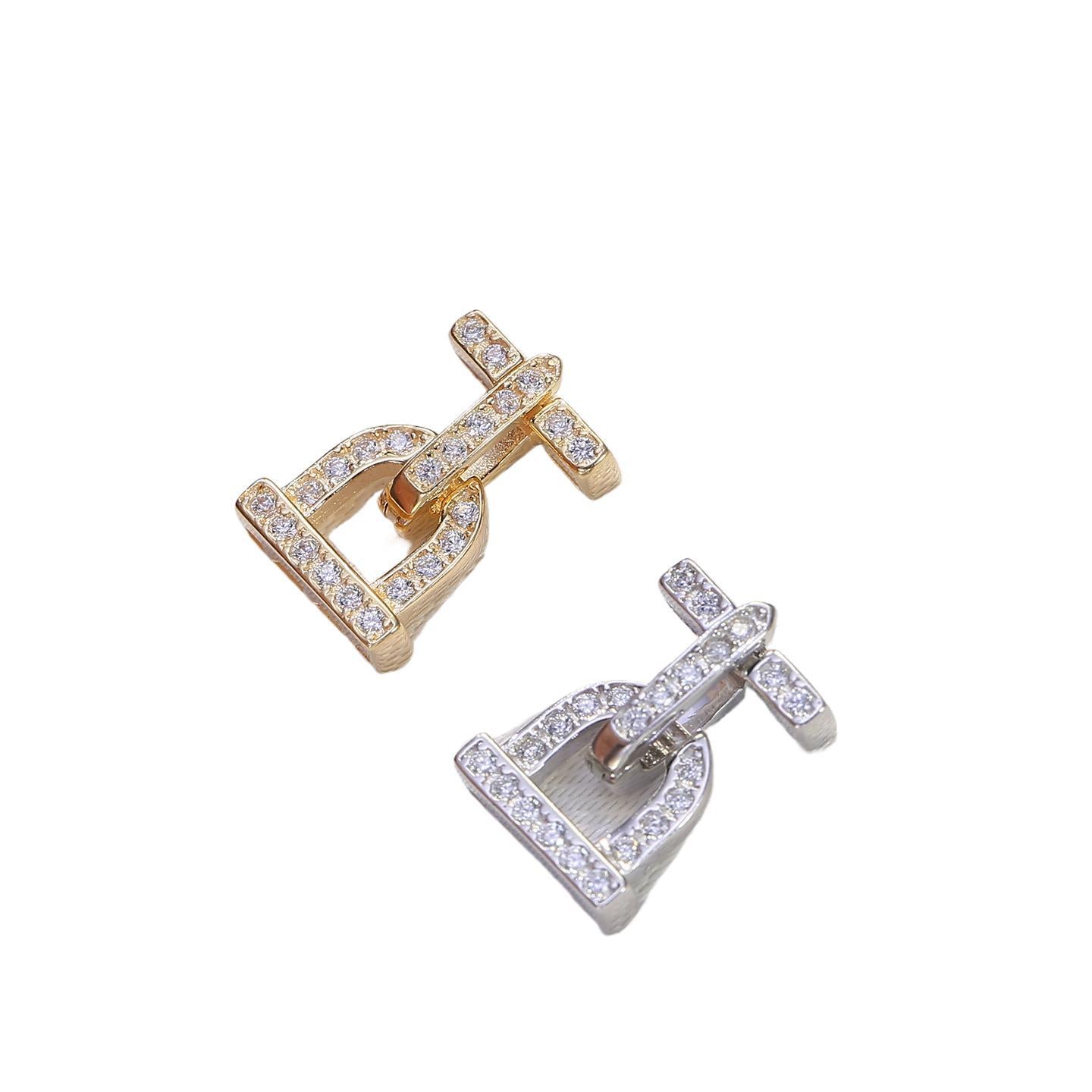 S925 Sterling Silver Double-Row Clasps & 3-4mm Spacer Beads - DIY Jewelry Pearl Necklace Bracelet Findings