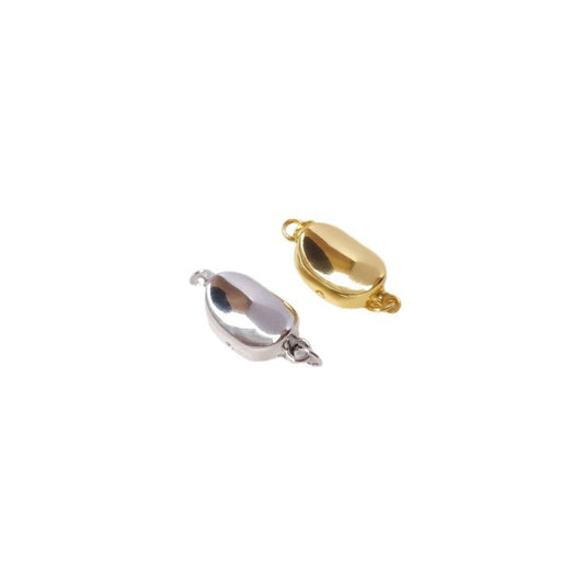 Tarnish-Resistant 18K Gold Plated White Gold Pearl Necklace Clasps | DIY Choker Jewelry Findings (T-Bar/Tongue/Buckle Style)