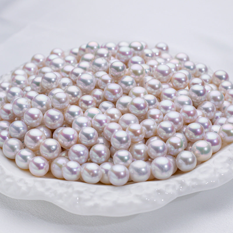 5A Grade Edison Freshwater Loose Pearls 9 - 14mm, Round Slightly Imperfect Beads for DIY Bracelet Necklace