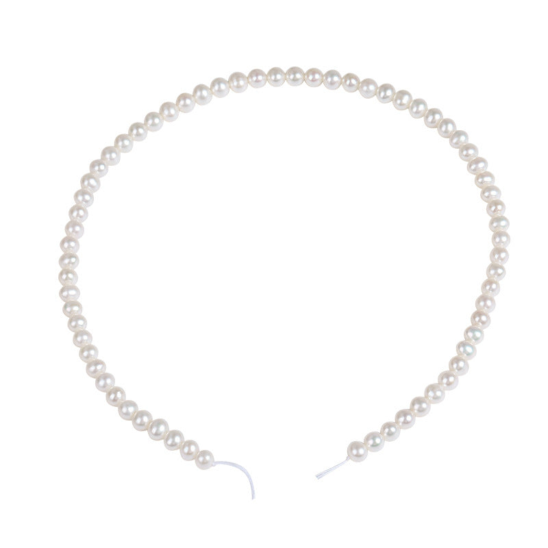 Zhuji Freshwater Pearl Beads for DIY Necklace - Near Round Almost Flawless Jewelry Making Supplies