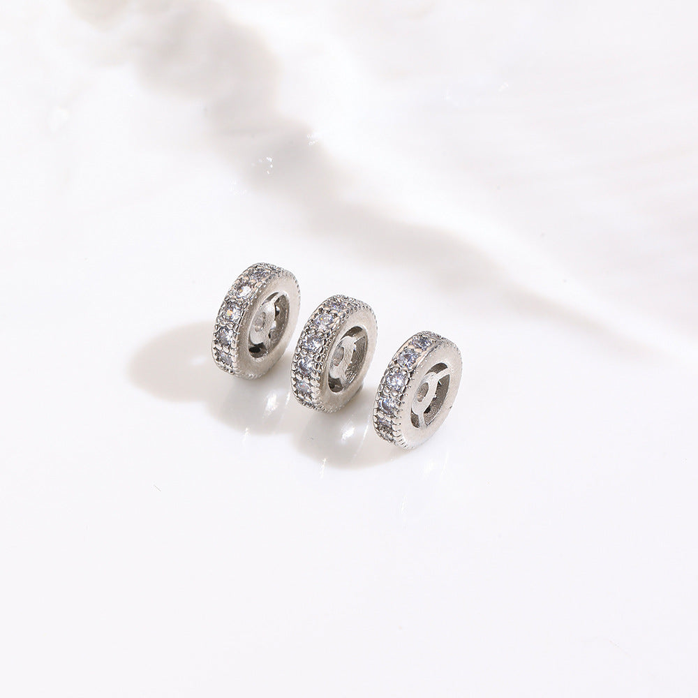 Tarnish-Resistant 18K Gold Plated Copper Spacer Beads | DIY Loose Beads for Bracelets/Necklaces - Crystal Pearl Jewelry Findings