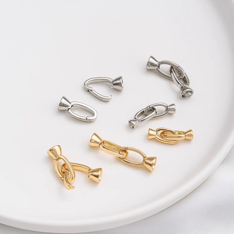 14K Gold Filled Universal Pearl Clasps