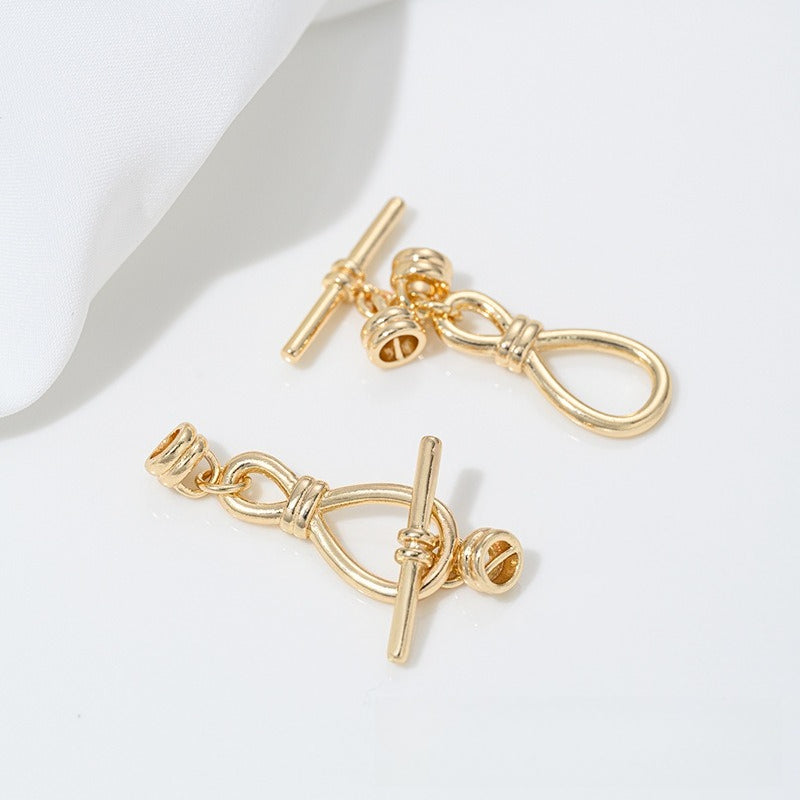 14K Gold Filled Infinity OT Toggle Clasps