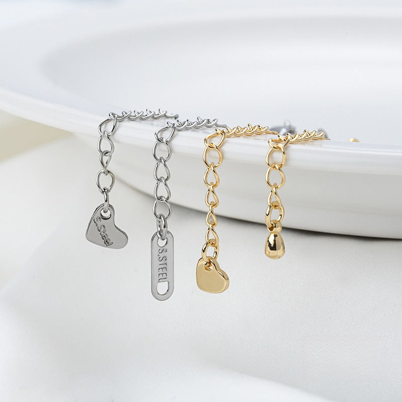 Titanium Steel Stainless Steel Extender Chains